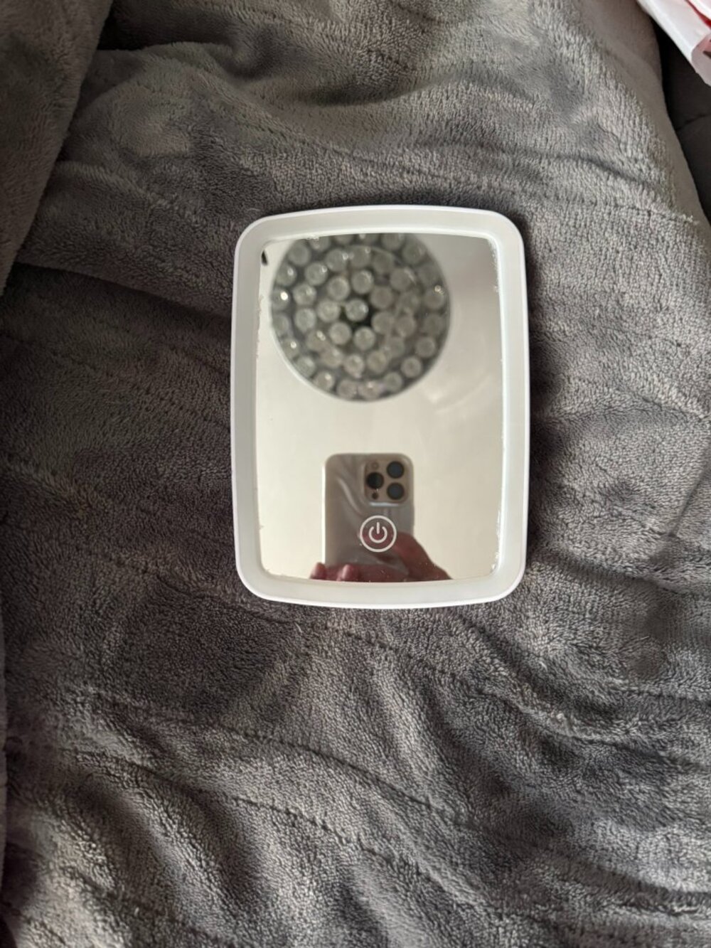 Amazon Touchscreen LED Plug In Travel Makeup Mirror